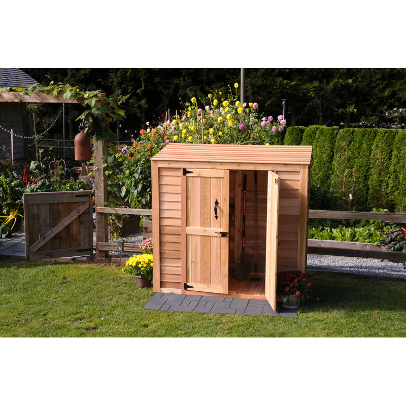 Outdoor Living Today 6 ft. W x 3 ft. D Grand Garden Chalet Cedar Wood